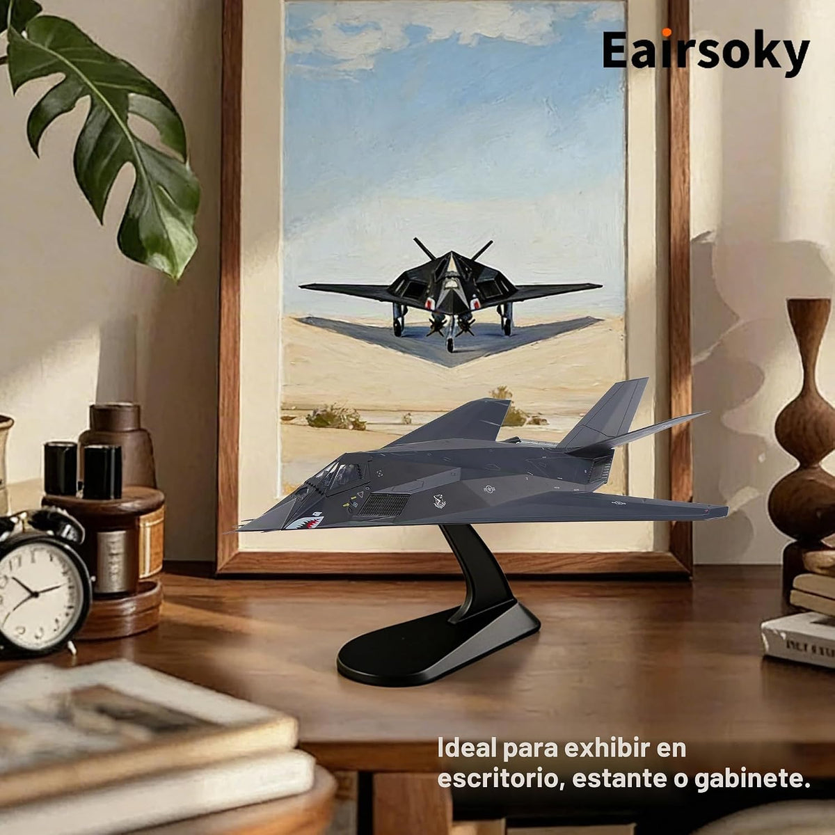 Modelo de aviones fundidos troquel F-117 Nighthawk escala 1:72