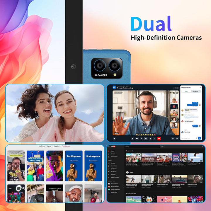 Tableta Android 15 de 10 pulgadas: Octa-Core, 8 GB de RAM 128 GB, 7...
