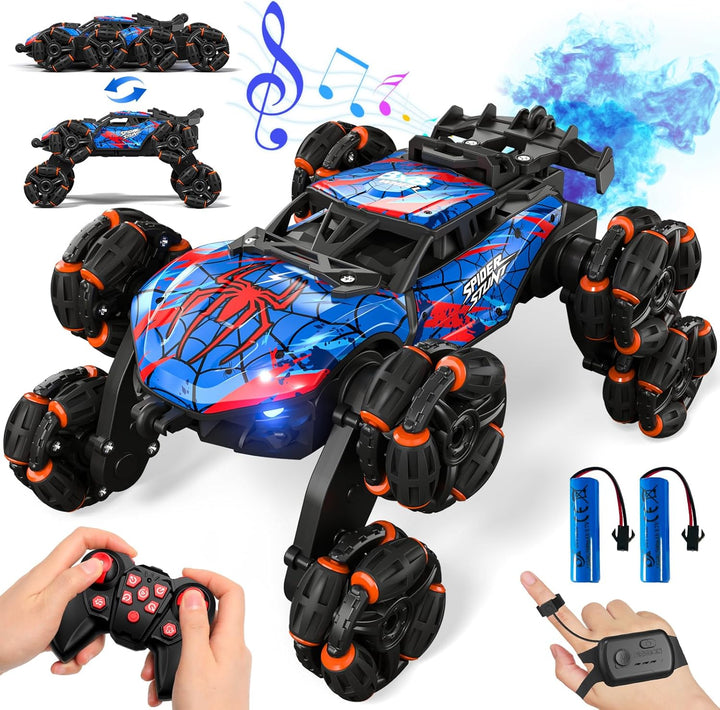 Sunrad 8WD - Auto de acrobacias RC con detección de gestos