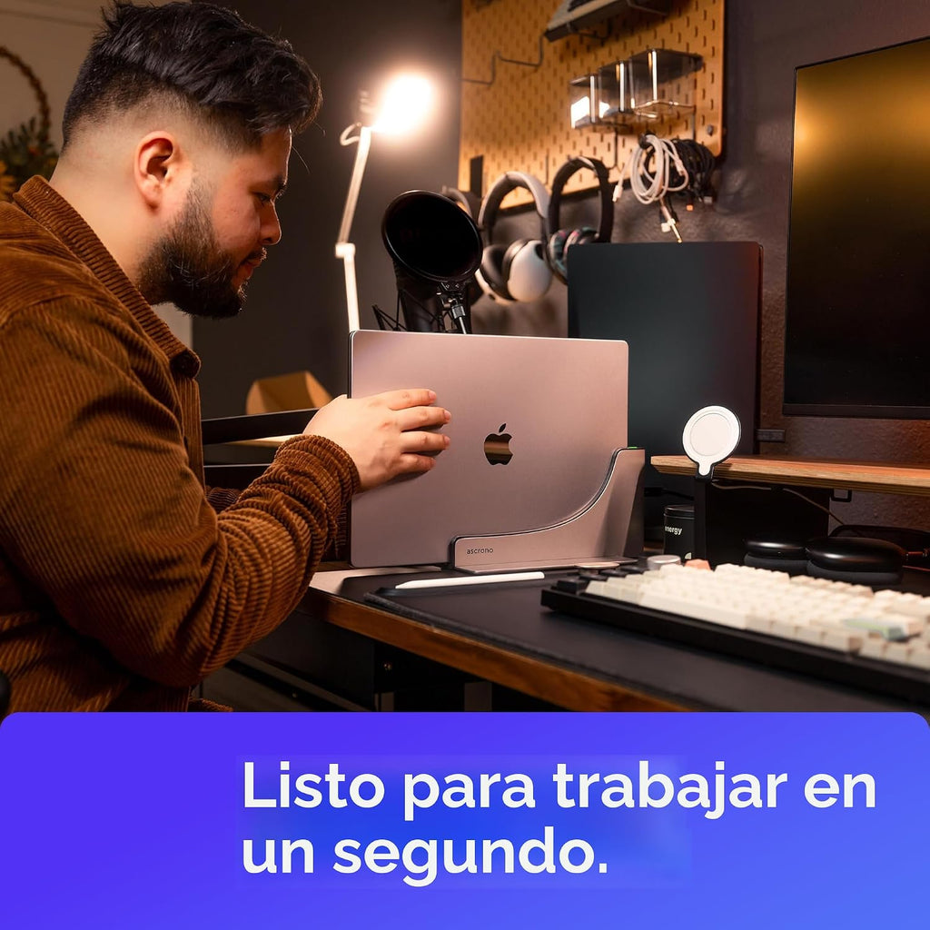 Base para MacBook Pro de 14" (M1-M5) - Dual 4K a 60Hz, 2X TB4 USB-C, 140W
