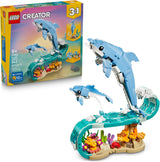 LEGO Creator 31385 - Animales marinos 3 en 1 hermosos