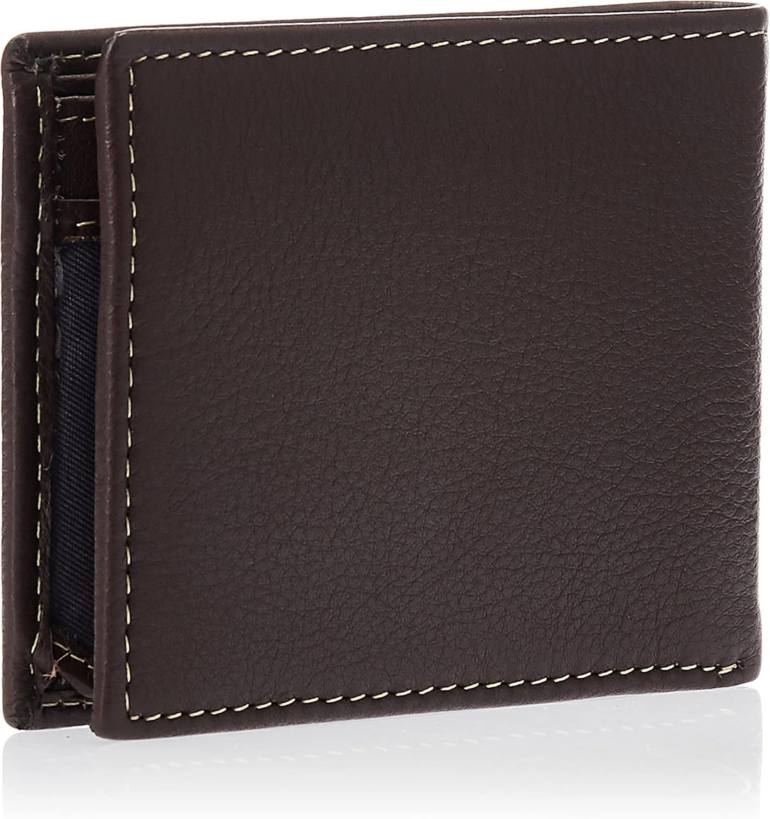Timberland Wellington billetera de cuero RFID plegable de seguridad...