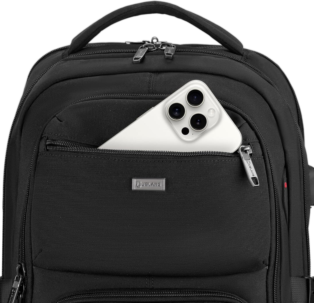 DUSLANG Mochila para laptop de 17 pulgadas para viajes, resistente...