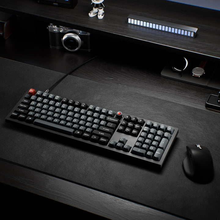 Keychron V6 - Teclado mecánico con cable de tamaño completo 8K con...