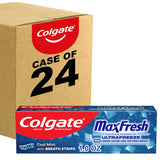 Colgate MaxFresh Pasta de dientes con flúor, tamaño de viaje, menta...