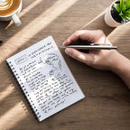 Paquete de 24 cuadernos en espiral A5, tapa suave, boceto en blanco, cuaderno encuadernado con alambre, 120 páginas, diario de papel sin forro para oficina, negocios, suministros