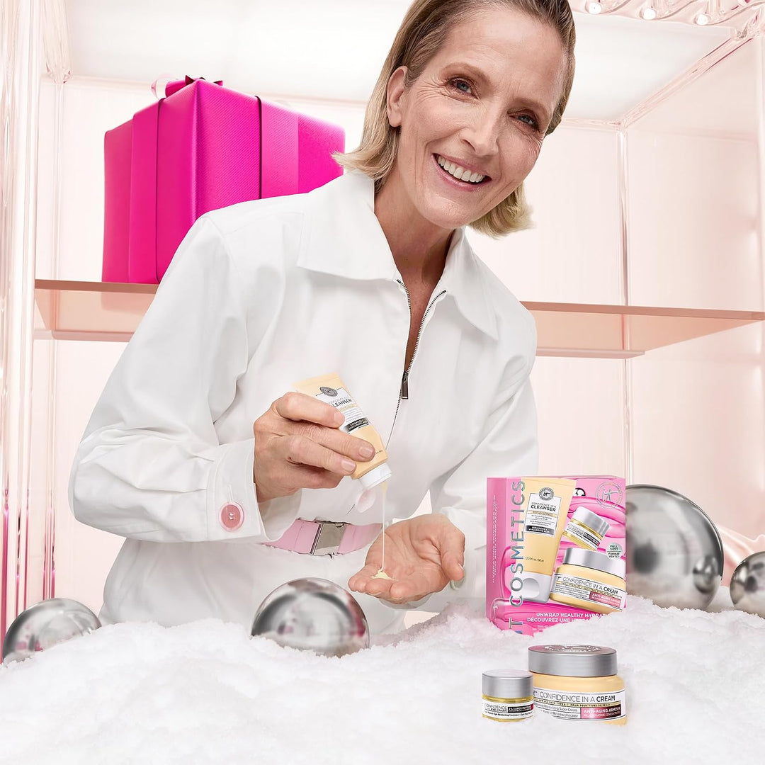 IT Cosmetics Unwrap - Juego de cuidado de la piel antienvejecimient...