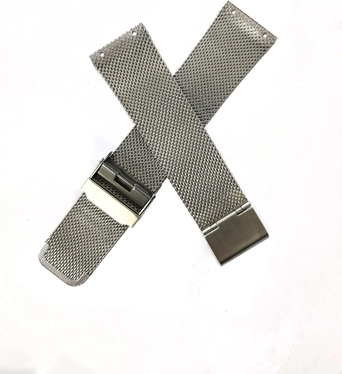 NZZXTO Correa de reloj de repuesto para reloj Skagen unisex con correa delgada de tornillo de 0.866 in a 0.787 in (espacio entre agujeros de 0.551 in)