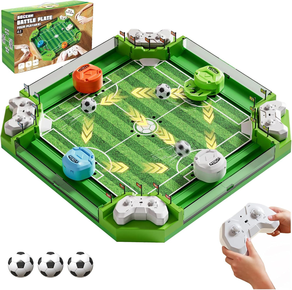 Mesa teledirigida del futbolín, mini juguete de mesa del juego del