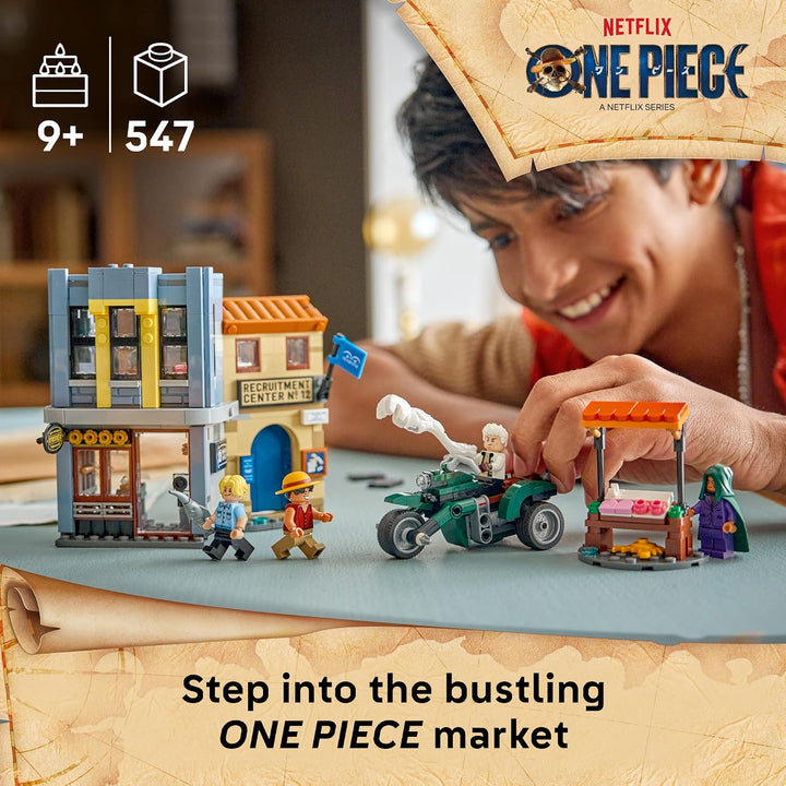 LEGO ONE PIECE Enfrentamiento con el Capitán Smoker 75642 | Juguete...