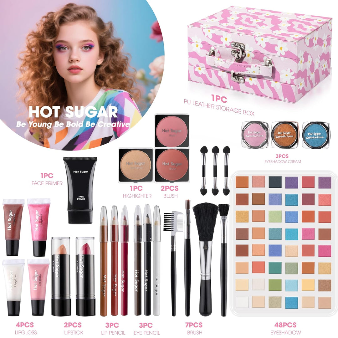 Kit de maquillaje Hot Sugar para niñas preadolescentes de 10 a 12 a...