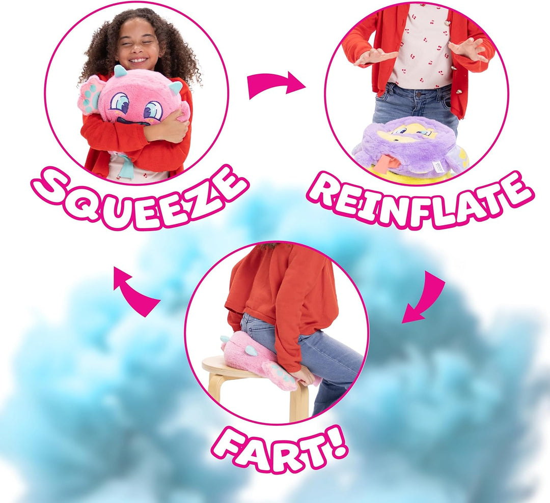 Fart Monsters Windy - Juguete de peluche perfumado XL de 16 pulgada...