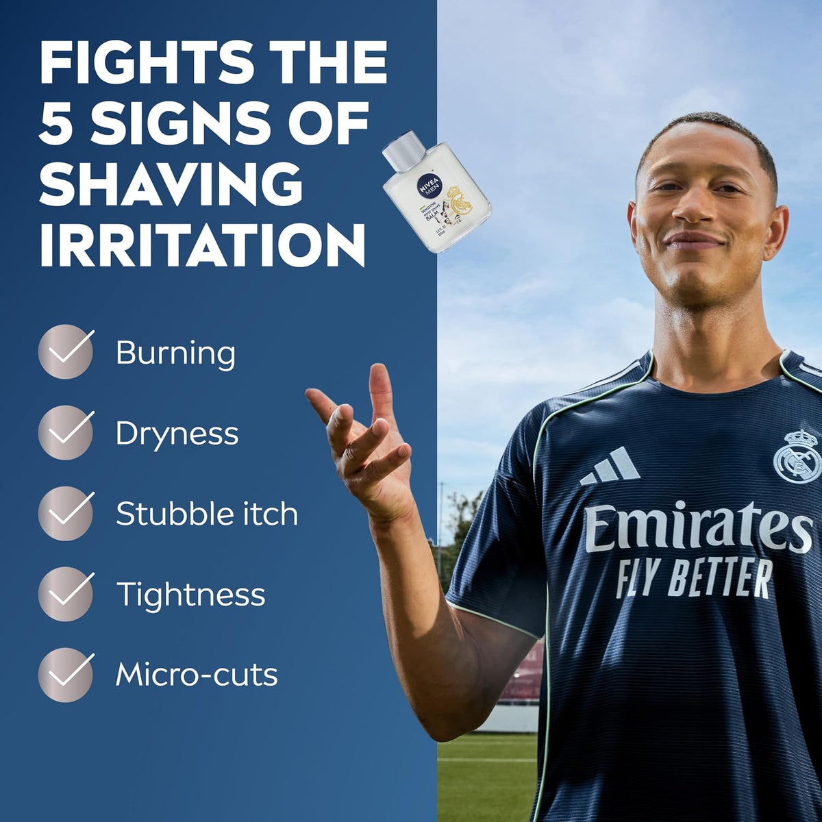 Bálsamo para después de afeitar Nivea Men Sensitive