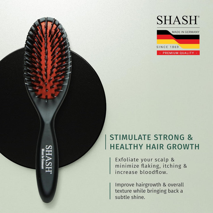 SHASH Desde 1869 hecho a mano en Alemania, cepillo de cerdas de jab...