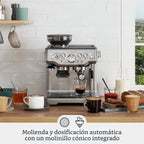 Breville BES870BTR Barista Express - Máquina de café expreso, trufa negra
