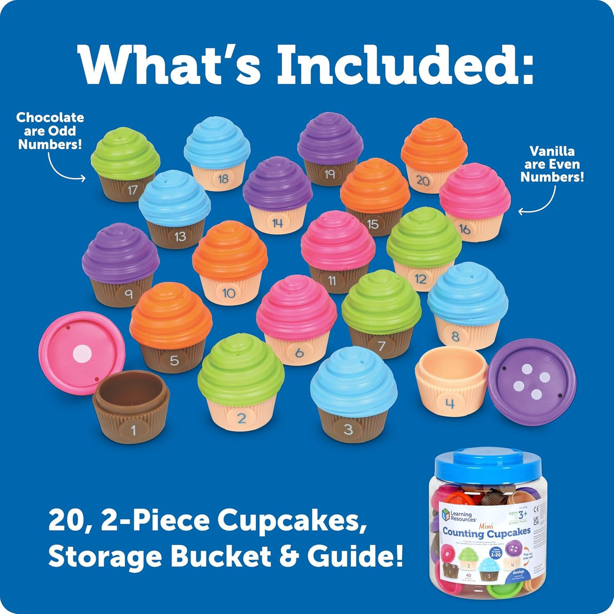 Learning Resources Mini Cupcakes