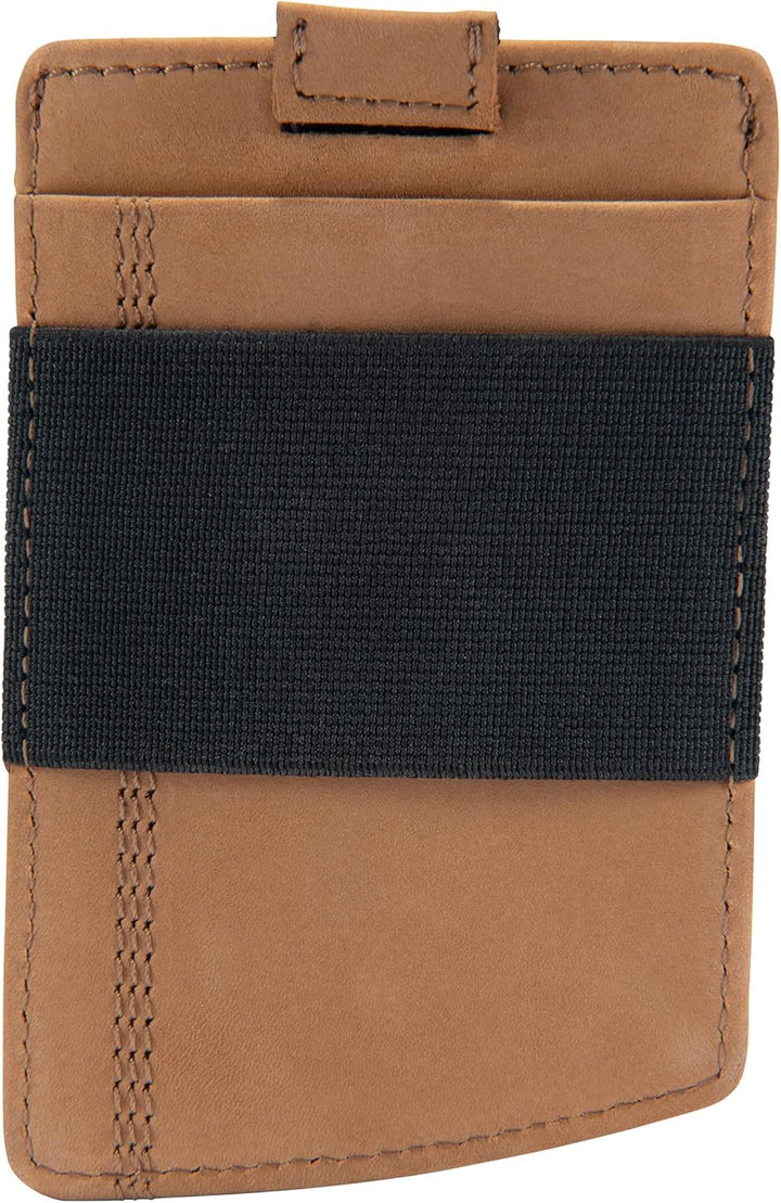 Carhartt Carteras casuales de cuero con bolsillo frontal para hombre