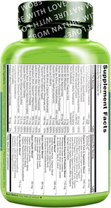 Naturelo Multivitamina alimentaria completa para hombres, 1