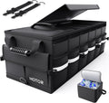 HOTOR - Organizador de maletero - Organizadores de coche para SUV con bolsa enfriadora extraíble