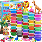 Kit de Arcilla de Modelado, 40 Colores Arcilla al Aire