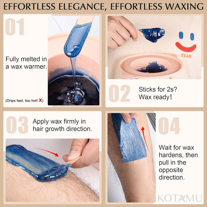 KOTAMU Kit de depilación para mujeres-10