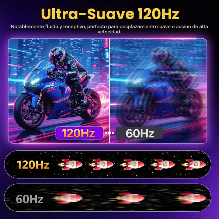 cocopar Monitor portátil de 18.5 pulgadas 2K QHD 120Hz 120% sRGB Mo...