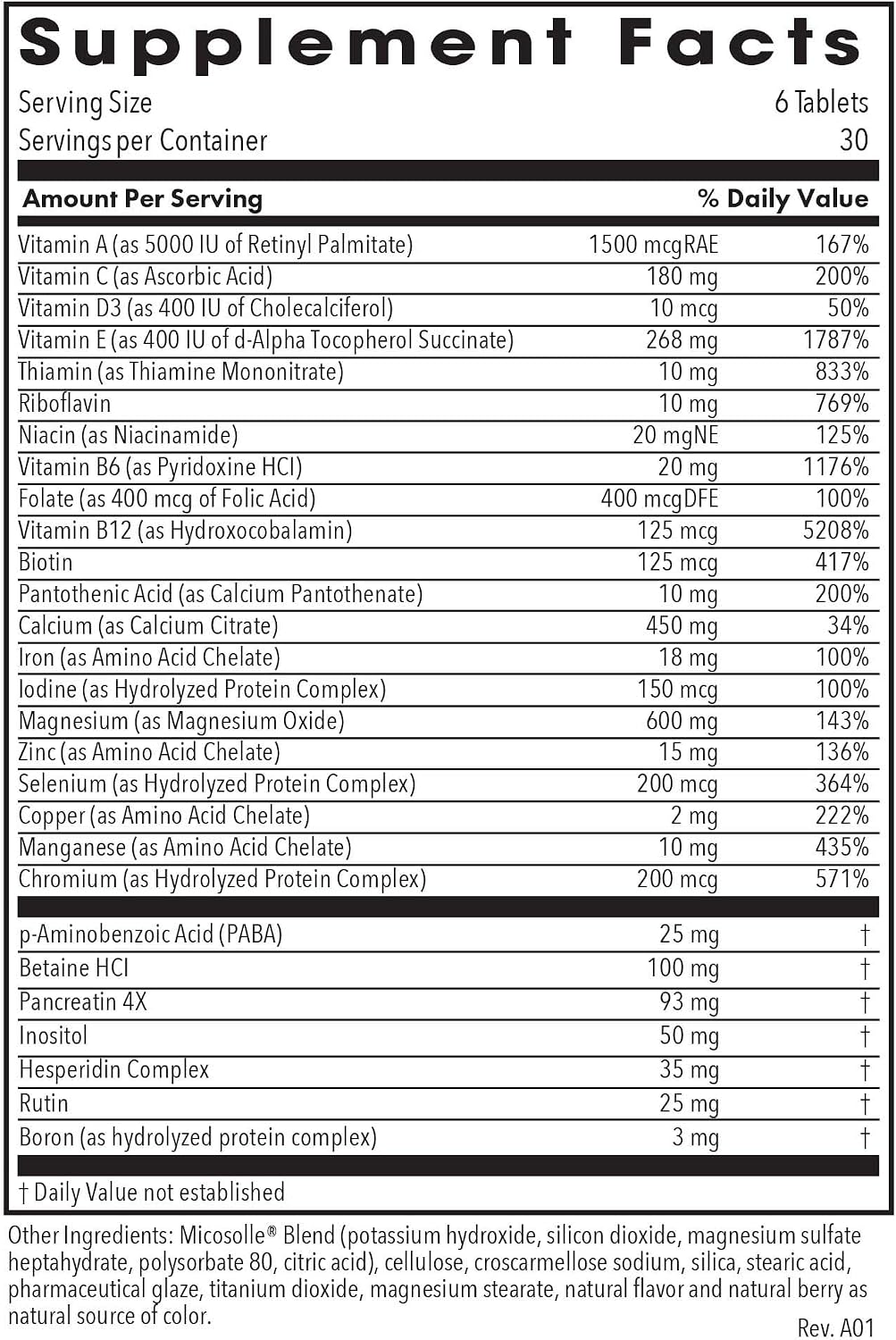 Optimox Gynovite Plus - Suplemento multivitamínico y multimineral p...