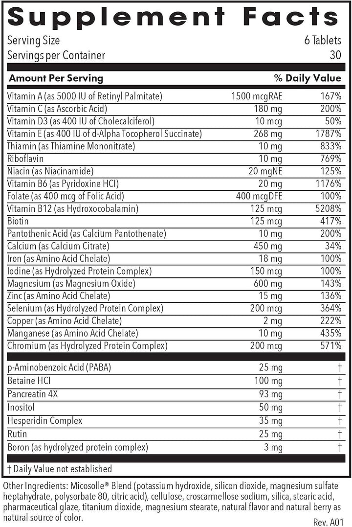 Optimox Gynovite Plus - Suplemento multivitamínico y multimineral p...