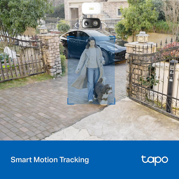 Tapo 3K 5MP Cámara de seguridad Pan\/Tilt para interiores\/exterior...