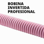Pro Cable USB C en espiral personalizado para teclado de juegos, cable de teclado mecánico de doble funda con aviador metálico desmontable, 1.5M USB-C a USB-A, negro rosa