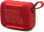 JBL Go 5 Altavoz Bluetooth portátil, impermeable y a prueba de polvo - Rojo