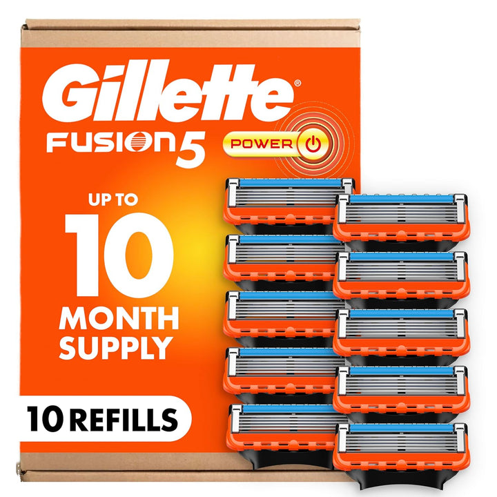 Gillette Fusion5 Power - Cuchillas de afeitar para hombres, repuest...