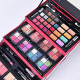 Wisnewth Kit de maquillaje todo en uno de 45 piezas con estuche de...
