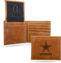 NFL Rico Industries Cartera Billetera con Grabado Láser Cartera Billetera Plegable con Grabado Láser - Diseño Delgado - Gran Regalo