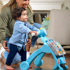 Little Tikes Aprender y jugar caminante de actividades de carril de aprendizaje, sentado a pie, caminar, sonidos, aprendizaje, efectos de sonido, regalo y juguete de viaje para bebés, bebés, niñas y niños mayores de 9 meses