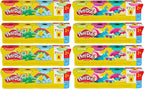 Play-Doh Paquete a Granel de 4 Colores Vibrantes, 32 Latas Coloridas de 3 Onzas de Compuesto de Modelado, Artes y Manualidades para Niños, Juguetes Preescolares para Niñas y Niños de 3+