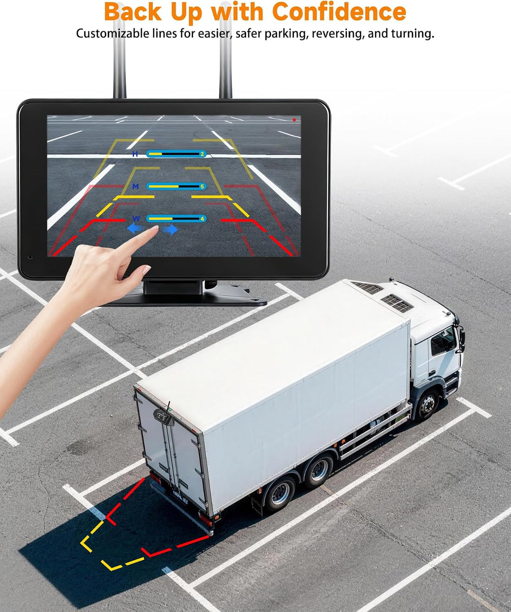 Sistema inalámbrico de cámara de respaldo para RV, Plug & Play para Furrion