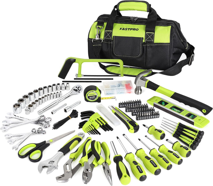 FASTPRO Juego de herramientas para el hogar de 267 piezas, kit de h...