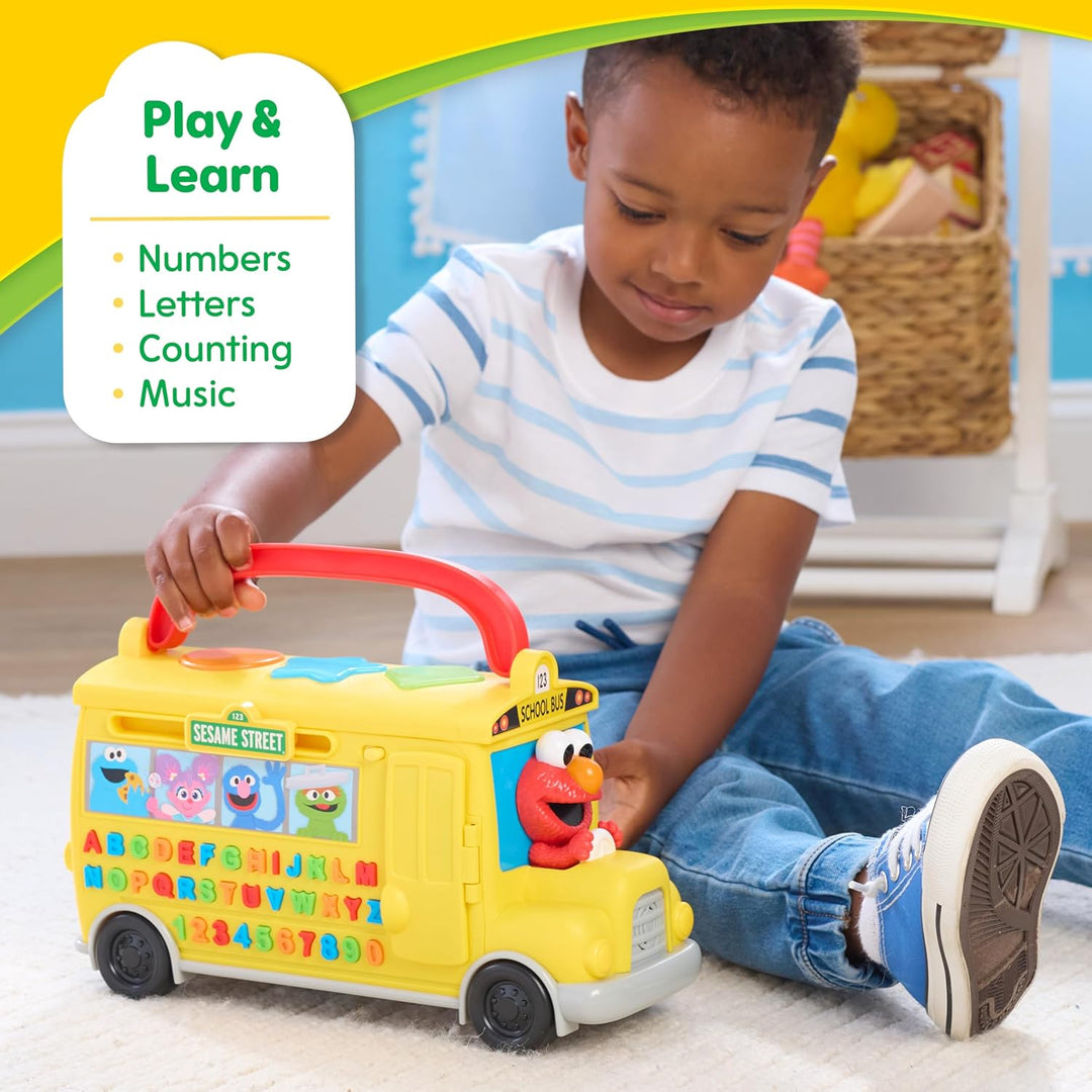 Just Play Sesame Street Elmos Learn Go - Autobús escolar