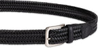 Tommy Bahama Cinturón de cuero trenzado para hombre, diseño elástic...