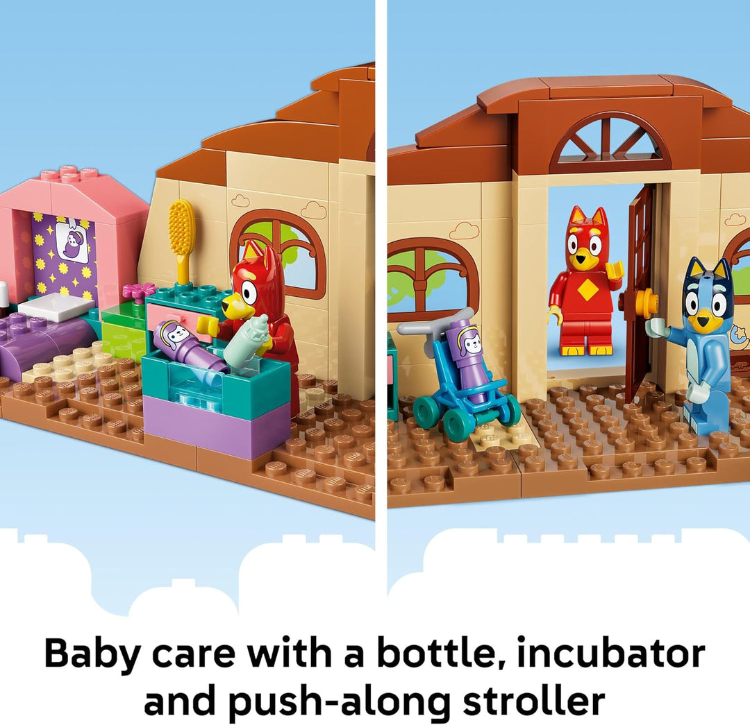 LEGO Bluey School with Rusty and Bluey - Building Toy for Girls &am...