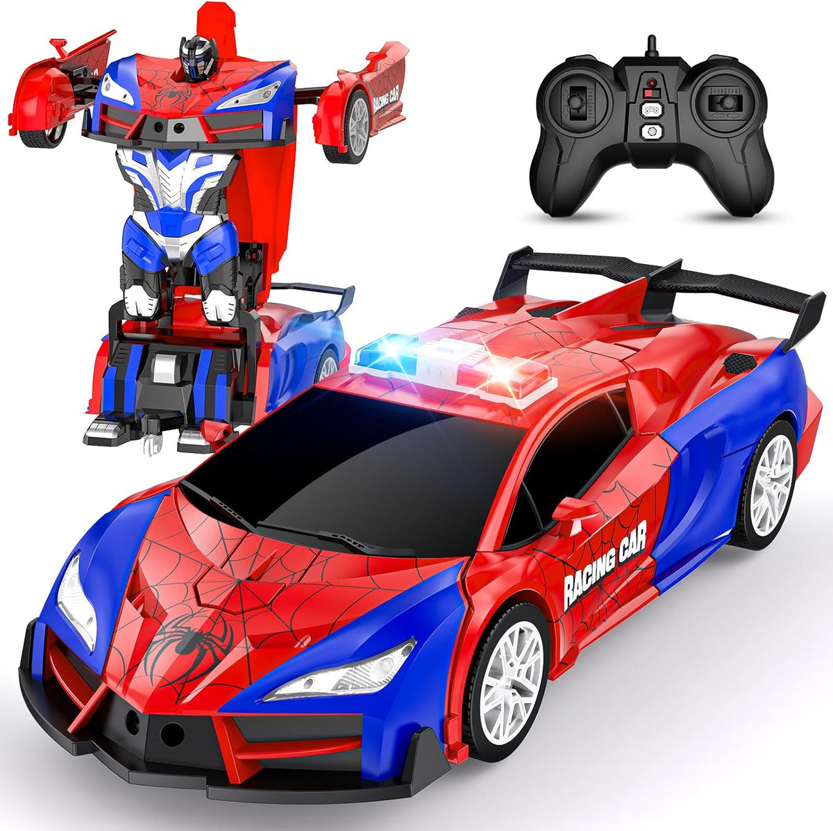 Coche de control remoto, araña que transforma los coches RC