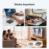Amicool - Grabador externo USB-C USB 3.0 de CD\/DVD para computador...