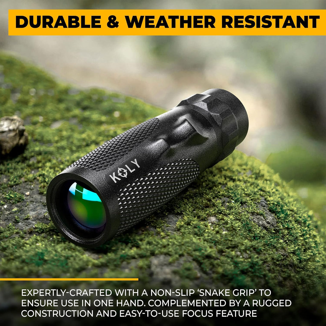 Koly BAK-4 Prism - Telescopio monocular de 10X25 alcance