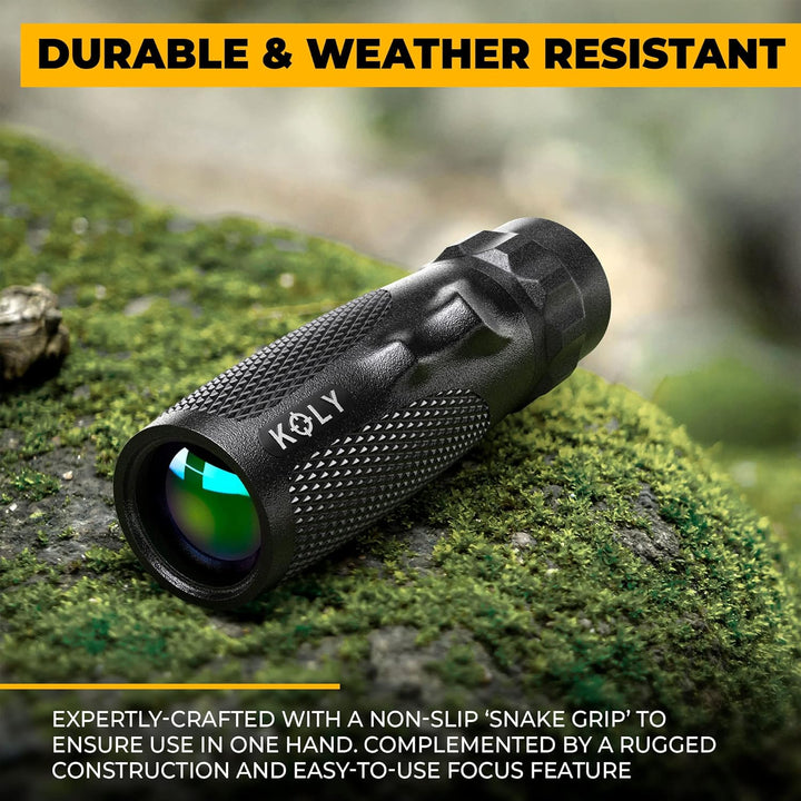Koly BAK-4 Prism - Telescopio monocular de 10X25 alcance
