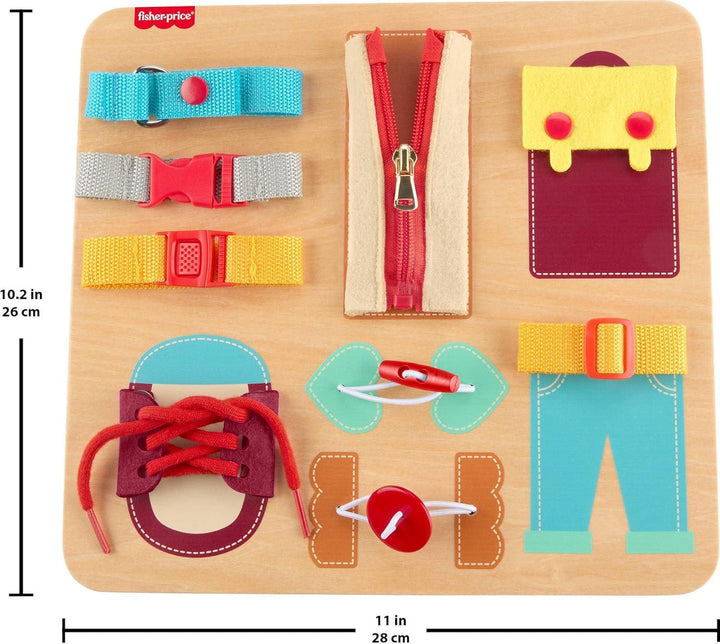 Fisher-Price Tocador de juguete Montessori de madera sello