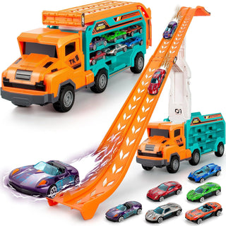 Juguetes infantiles para niños de 3, 4, 5, 6, 7, 8 años, camión tra...