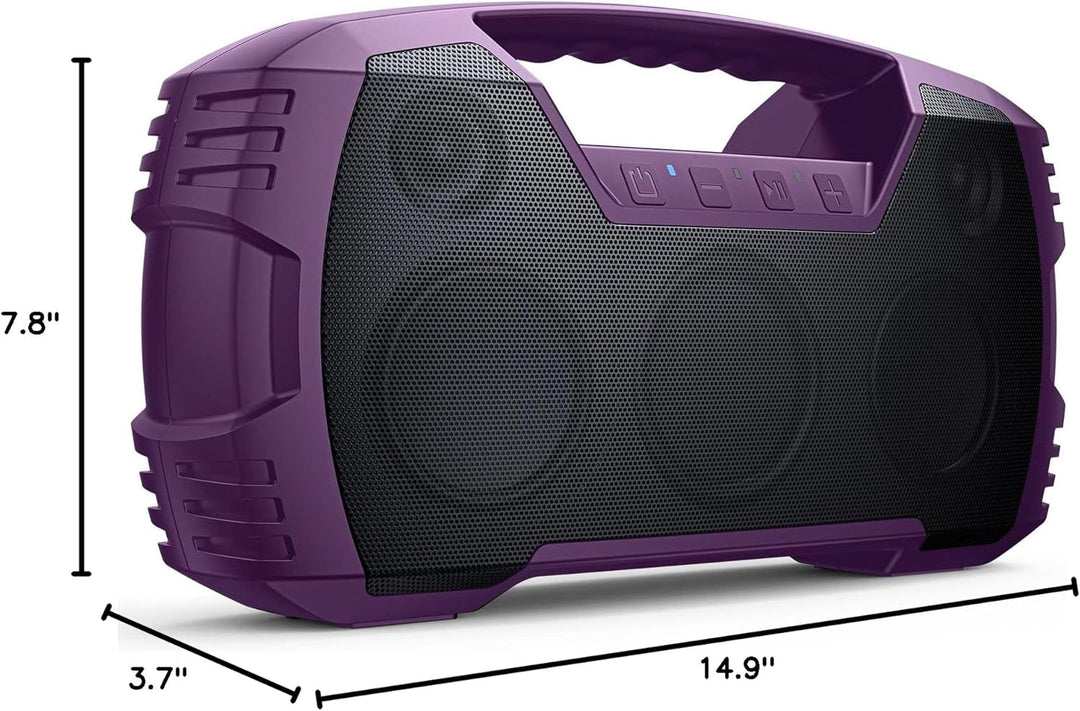 Houl Zallee Altavoz Bluetooth 5.0 con impermeabilidad IPX7, 40 W, p...