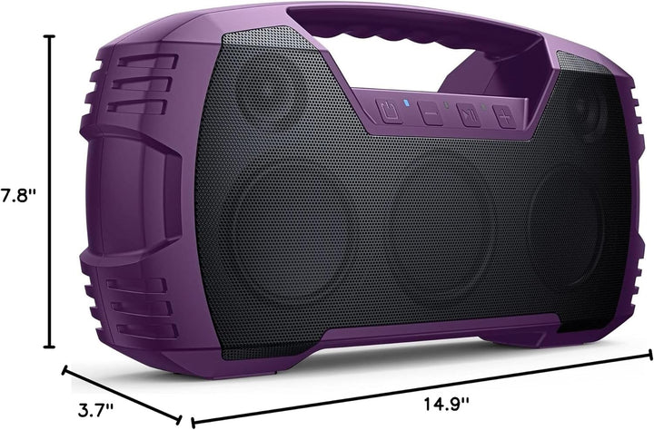 Houl Zallee Altavoz Bluetooth 5.0 con impermeabilidad IPX7, 40 W, p...