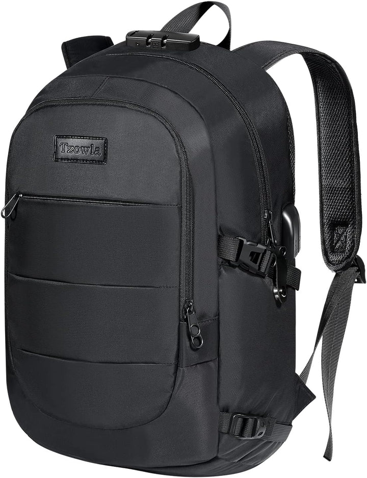Tzowla Mochila antirrobo de 35 litros con puerto de carga USB para...
